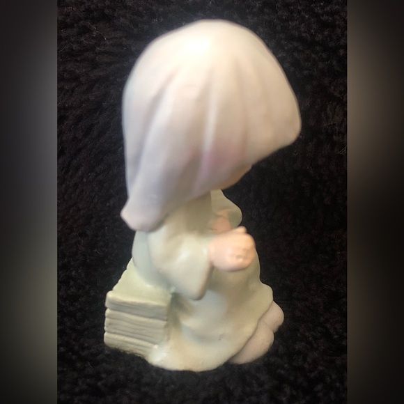 Vintage Enesco Precious Moments Miniature Nativity Set Pewter Nine 9 Piece 1989 - Picture 8 of 9